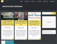 Tablet Screenshot of bataviasbestbargains.com